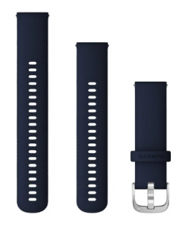 Venu 2 / Vivoactive 4 (22mm) Uhrband Silikon | dunkelblau